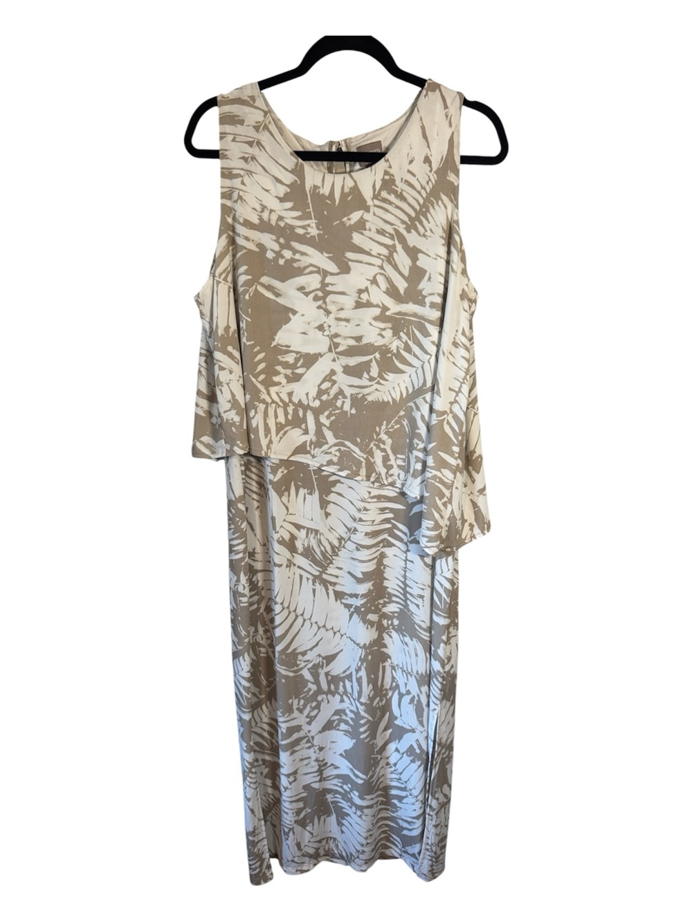 Chico’s Olivia Tonal Palms Maxi Dress - Picture 1 of 8